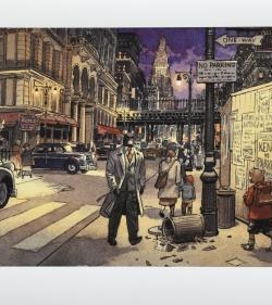 guarnido-blacksad-estampe-pigmentaire-scene-de-nuit-numerotee-signee-limitee