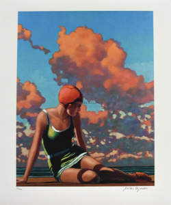 Miles-Hyman-estampe-pigmentaire-la-sirena-signee-limitee-et-numerotee_5119313