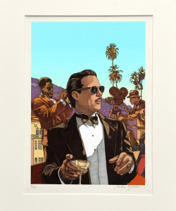Miles Hyman-Estampe pigmentaire + passe-partout “ Babylon ” signée et numérotée Tirage de luxe limité à 30ex Format 35 x 45 cm 6 Prix 180€