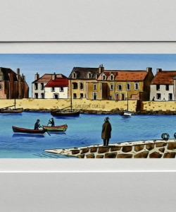 loustal-simenon.-estampe-pigmentaire-maigret-8-signee-limitee-et-numerotee