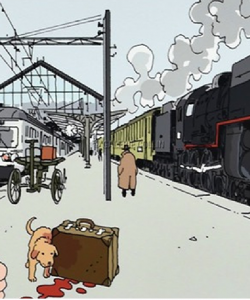 Tardi - Estampe pigmentaire - “ Nestor Burma - 12ème arrondissement ” Tirage de luxe limité à 475ex Certificat d’authenticité, non signée format 35 x 60 cm