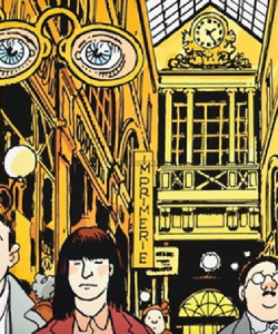 Tardi - Estampe pigmentaire “ Nestor Burma - 2ème arrondissement ” Tirage de luxe limité à 475ex Certificat d’authenticité, non signée format 35 x 60 cm